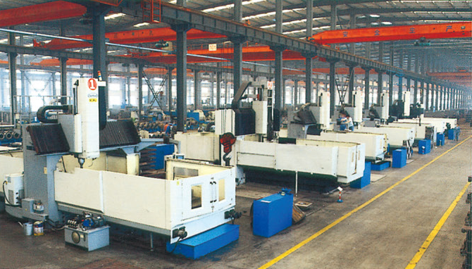 先進的數控加工中心